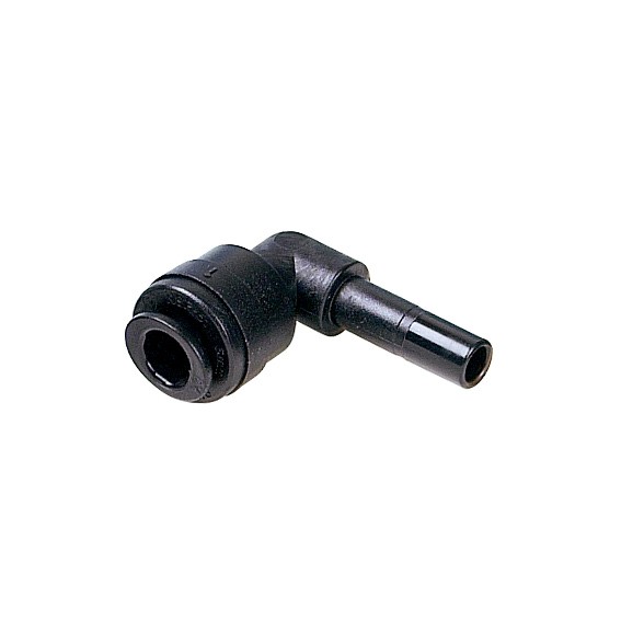 Gomito con codolo Ø tubo - Ø codolo 16MM x 5/8"