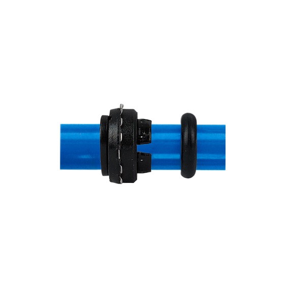 Mezze cartucce metriche acetaliche Ø tubo 8MM NBR o-ring - S