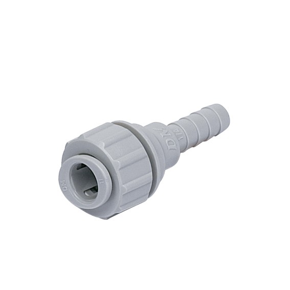 Raccordo portagomma Ø tubo power - Ø interno tubo 1/4" x 1/4"