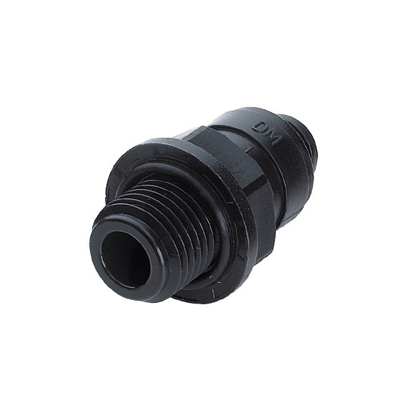 Terminale diritto Ø tubo - filetto cilindrico BSP(P) 8MM x 3/8