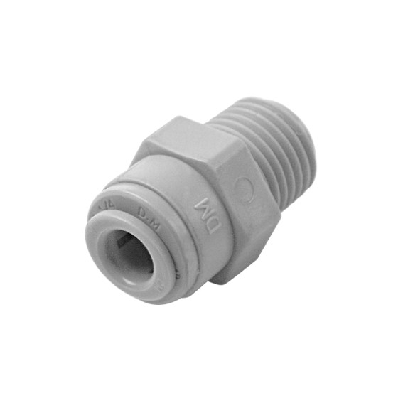 Terminale diritto tubo Ø - filettato conico BSPT 5/32" x 1/8