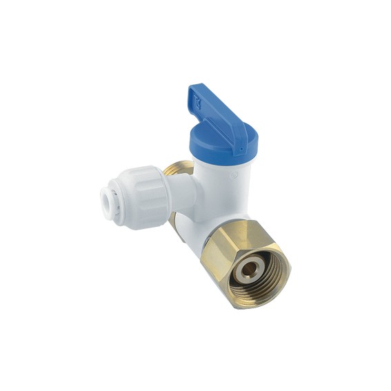 Valvola di non ritorno filettata Ø tubo - M.xF. filetto BSPP 1/4" - 3/8" x 3/8"